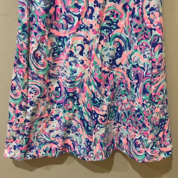 Lilly Pulitzer Celia Dress Fit and Flare size Xs - Picture 9 of 11